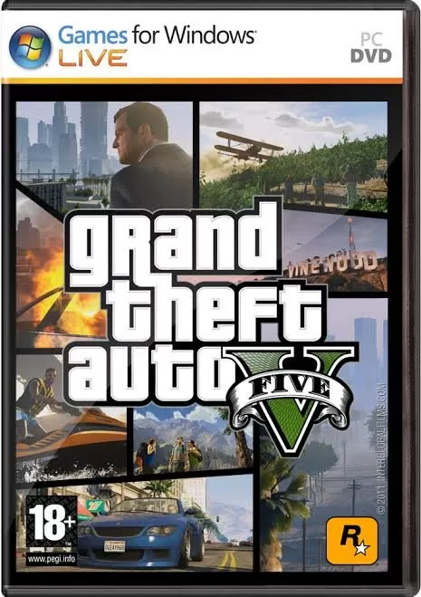 Okładka gry Grand Theft Auto V